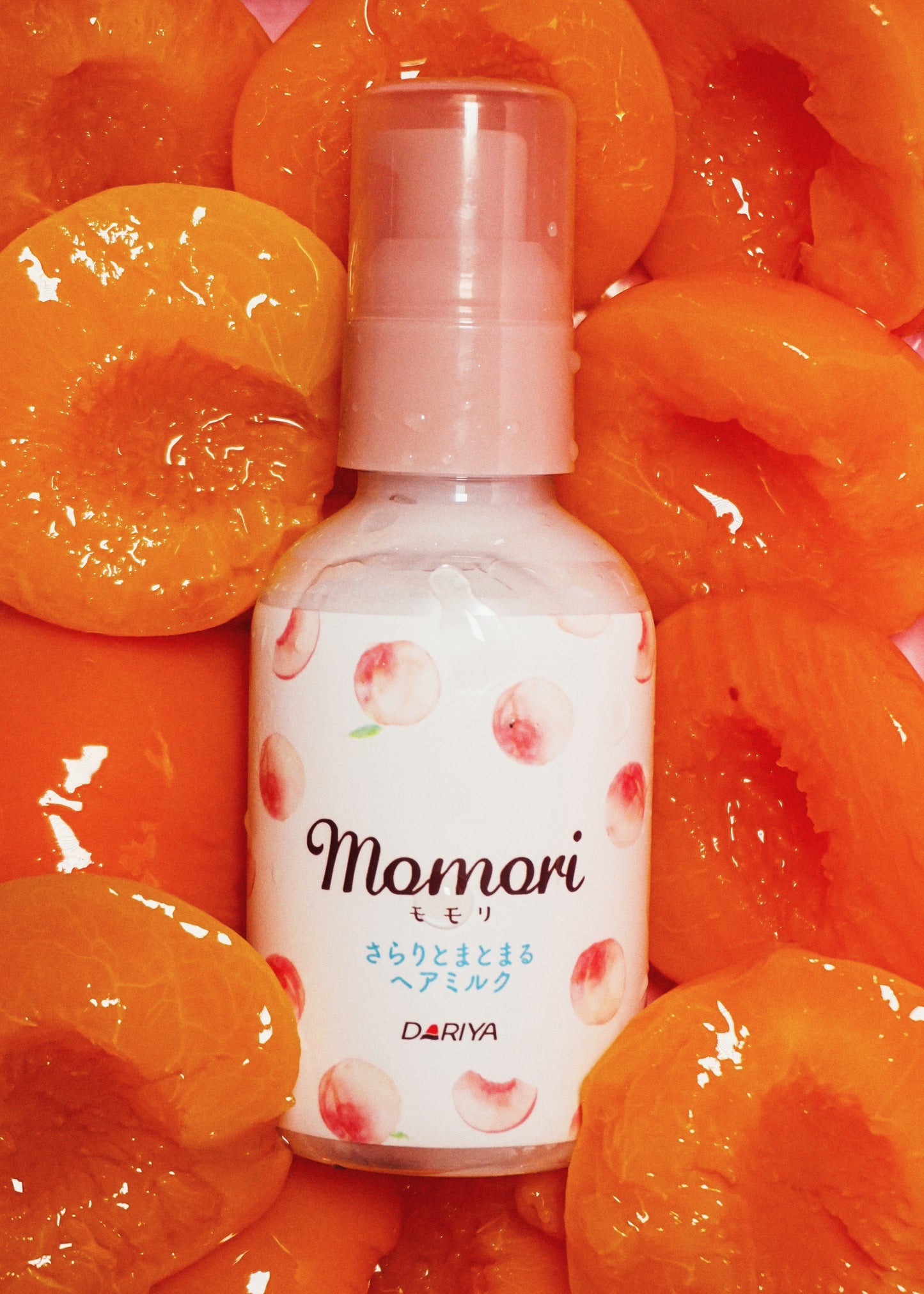 Momori - Peach Smooth Hair Milk