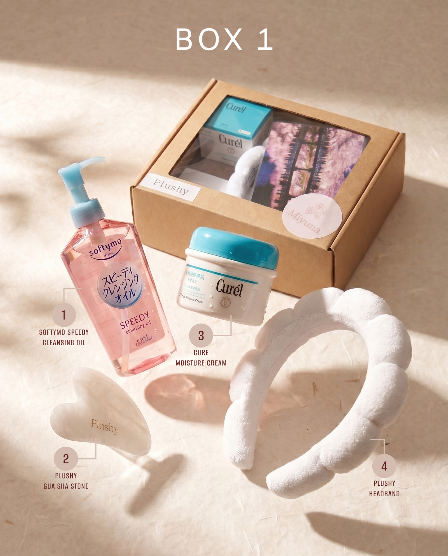 Box 1, Skincare Routine Set ( Plushy.eesti collaboration )