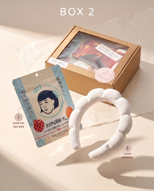 Box 2, Skincare Routine Set ( Plushy.eesti collaboration )